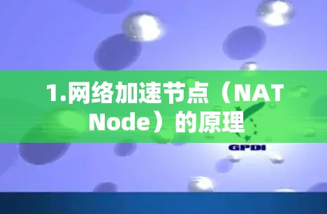 1.网络加速节点(NAT Node)的原理
