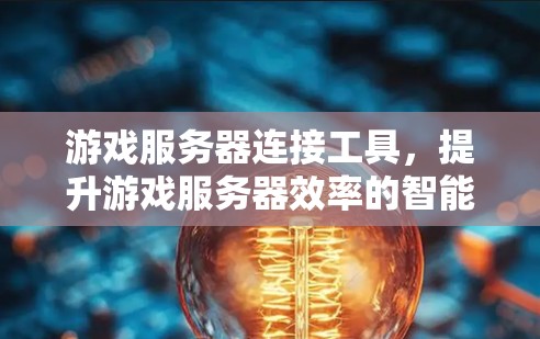 游戏服务器连接工具,提升游戏服务器效率的智能解决方案