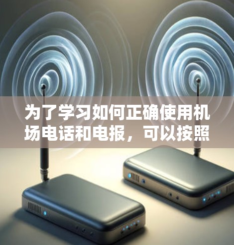 为了学习如何正确使用机场电话和电报,可以按照以下步骤进行