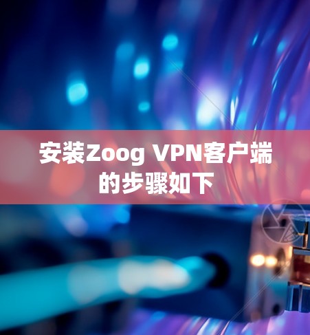 安装Zoog VPN客户端的步骤如下