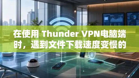 在使用 Thunder VPN电脑端时,遇到文件下载速度变慢的问题,可以通过以下步骤进行解决 在使用 Thunder VPN电脑端时,遇到文件下载速度变慢的问题,可以通过以下步骤进行解决