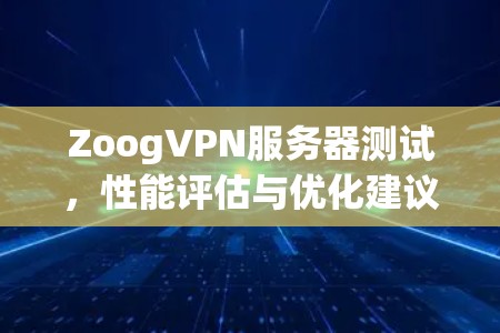ZoogVPN服务器测试,性能评估与优化建议 ZoogVPN服务器测试,性能评估与优化建议