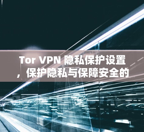 Tor VPN 隐私保护设置,保护隐私与保障安全的平衡之道
