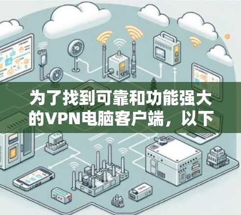 为了找到可靠和功能强大的VPN电脑客户端，以下是一些步骤和建议