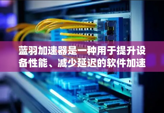 蓝羽加速器是一种用于提升设备性能、减少延迟的软件加速器。它通过优化硬件配置、提升系统资源利用率等方式,帮助用户在使用各种设备时获得更快的响应速度和更好的用户体验