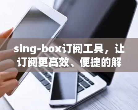 sing-box订阅工具，让订阅更高效、便捷的解决方案