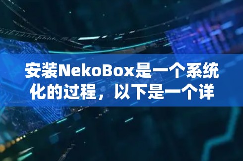 安装NekoBox是一个系统化的过程,以下是一个详细的步骤指南